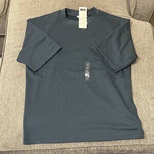 Uniqlo AIRism Cotton Crew Neck Oversized T-Shirt